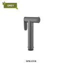 GobekUsa Brass Bidet Spray: Gold/Black, Hot/Cold Mixer Valve, Bathroom Shattaf Sprayer