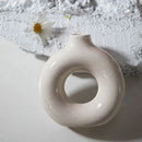 GobekUsa Ceramic Donut Candle Holder for Home Decor and Table Centerpiece