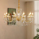 GobekUsa Crystal Chandeliers Light for Living Room and Dining Room