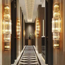 GobekUsa Crystal Wall Lamp: Elegant Lighting for Luxury Hotel, Club, Villa, Living Room, Office, Banquet