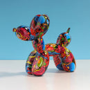 GobekUsa Balloon Dog Figurine: Resin Nordic Home Decor Sculpture & Statue