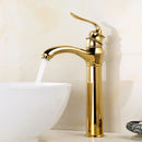 GobekUsa Gold Basin Faucet Modern Bathroom Sink Mixer Tap Single Handle Kitchen Accessories