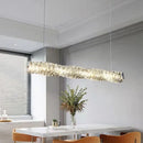 GobekUsa Elegant Crystal Pendant Chandelier for Modern Dining Rooms