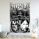 GobekUsa Baphomet Poster Tapestry Satanist Home Room Decor