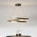 GobekUsa Dimmable Metal Acrylic Pendant Chandelier Lighting Fixtures