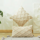 GobekUsa Embroidered Diamond Cushion Cover for Modern Living Room Decor
