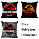 GobekUsa Jurassic Park Dinosaur Pillowcase Cover for Living Room Sofa and Chair