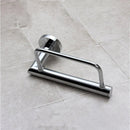GobekUsa Euro Silver Chrome Toilet Paper Holder Solid Brass Bathroom Accessories