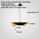 GobekUsa LED Flying Saucer Chandelier - Modern Ceiling Light for Living Room & Bar