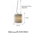 GobekUsa Geometric Iron Table Lamp - Retro White Floor Lamp for Designer Living Room