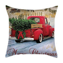GobekUsa Christmas Cushion Cover Set - Festive Xmas Decor for Living Room Sofa
