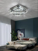 GobekUsa Crystal LED Rectangle Chandelier for Elegant Home Decor