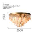 GobekUsa Crystal LED Ceiling Lamps: Modern Chandeliers for Home Decor & Elegant Lighting