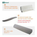 GobekUsa Bed Headboard Pillow Wedge - Mattress Gap Filler for Comfortable Sleep