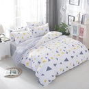 GobekUsa Lattice Plant Geometric Pattern Bedding Set with Sheet Pillows