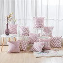 GobekUsa Cotton Flower Embroidered Geometry Pillowcase 45*45cm - Sofa Living Room Bedside Pillows