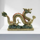 GobekUsa Chinese Dragon Resin Sculpture - Zodiac Home Decor Accessory