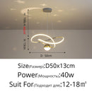 GobekUsa LED Gypsophila Chandelier for Modern Living Room Decor - Crown Ceiling Pendant Light