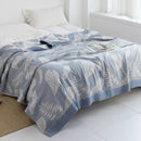 GobekUsa Cotton Gauze Towel Throw Blanket - Soft and Cozy Bedspread for All Seasons