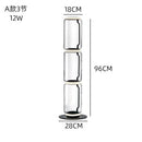 GobekUsa Glass LED Floor Lamp for Modern Interior Decor