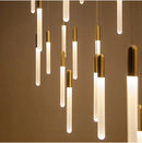 GobekUsa LED Chandelier: Modern Staircase & Kitchen Pendant Light for Home Decoration