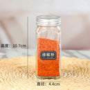 GobekUsa Glass Seasoning Jar Set Kitchen Spice Box Canister BBQ Bottle Jar