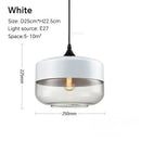 GobekUsa Glass Wood Chandelier LED Pendant Light Fixture for Living Dining Bedroom