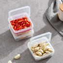 GobekUsa Japanese Flip-Top Refrigerator Storage Box for Butter, Cheese Slices, and Spices