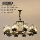 GobekUsa Crystal Dining Room Chandelier with Spotlights for Hotel Club Ballroom