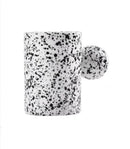 GobekUsa Cotton Candy Ceramic Cup & Saucer Set for Coffee, Tea, Milk, Juice