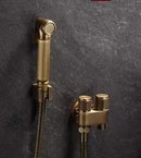 GobekUsa Antique Bronze Bidet Sprayer Set with High Pressure Gun