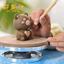 GobekUsa Aluminum Alloy Turntable for Clay Sculpture Platform Pottery Wheel Rotation