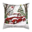 GobekUsa Christmas Cushion Cover Set - Festive Xmas Decor for Living Room Sofa