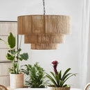 GobekUsa Hemp Rope Wall Lamp for Bedroom and Living Room