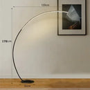 GobekUsa Black LED Dimming Floor Lamp for Bedroom and Living Room