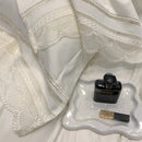 GobekUsa Lace Ruffle Bedding Set, 1000TC Egyptian Cotton, Luxury Princess Style