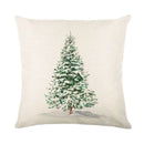 GobekUsa Christmas Snow Elk Pillow Cover for Festive Home Decor