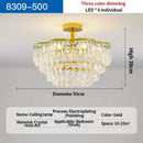 GobekUsa Crystal Light Chandelier | Post-Modern European Luxury for Living Room, Bedroom, Dining