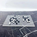 GobekUsa Geometric Chess Set - Minimalist Chessboard & Pieces for Casual Games
