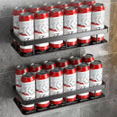 GobekUsa Aluminum Corner Shelf Organizer for Bathroom and Kitchen Storage