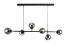 GobekUsa Glass Ball Pendant Chandelier: Modern Nordic Art Ceiling Lighting for Dining Room & LOFT