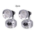 GobekUsa 3W 3000K Warm White Boat Interior Lights, Flexible Wall Mount Reading Light
