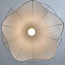 GobekUsa Fabric Petal Pendant Lights - Nordic Creamy Bar Suspension Lamp