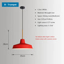 GobekUsa Iron Industrial Chandeliers, Nordic Pendant Light for Home, Retro Loft Hanging Lamps