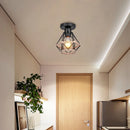 GobekUsa Hemp Rope Ceiling Chandelier for Bedroom Living Room Kitchen LED