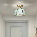 GobekUsa Glass Crystal Ceiling Light Fixture Modern Nordic Design