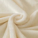 GobekUsa Cozy Velvet Fitted Sheet: Thick Warm Bed Cover for Bedroom Living Room