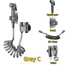 GobekUsa High Pressure Bidet Sprayer Set - Toilet Hygienic Shower Bathroom Accessories