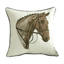 GobekUsa Embroidered Horse Pillowcase | 45x45cm | Home Decor, Sofa, Living Room