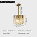 GobekUsa Elegant Crystal Chandelier for Living Room, Restaurant, and Bedroom Lighting